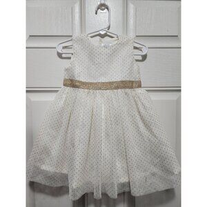 Just One You Made By Carters Formal Ivory Dress Size 18 Months Baby Girl